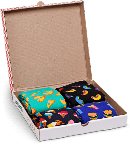 custom face socks with gift boxs