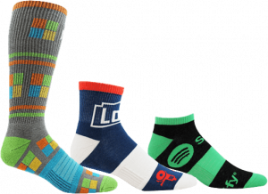 customize athletic socks with different sock options