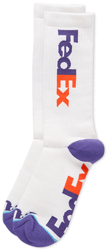custom team socks use logo