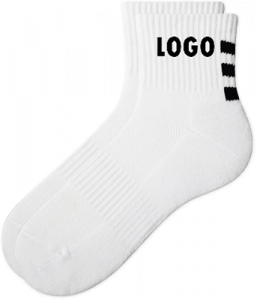 custom ankle socks with brand logo