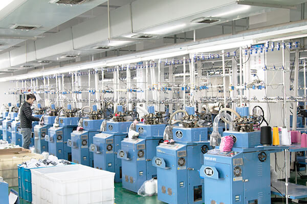 Socks factory workshop