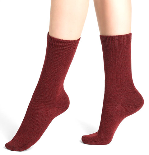 Women cashmere socks